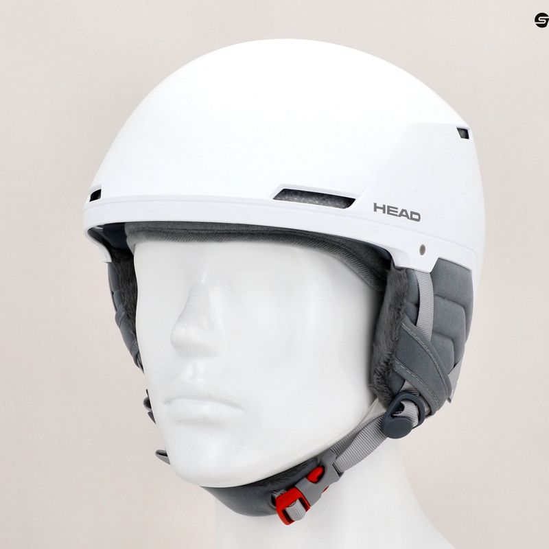 Casco da sci da donna HEAD Compact Evo W bianco 8