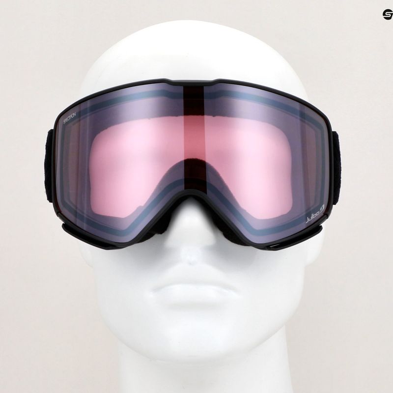 Occhiali da sci Julbo Quickshift SP nero/rosa/argento flash 7