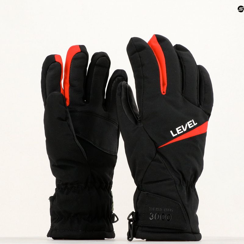 Guanti da sci da uomo Level Alpine red 7