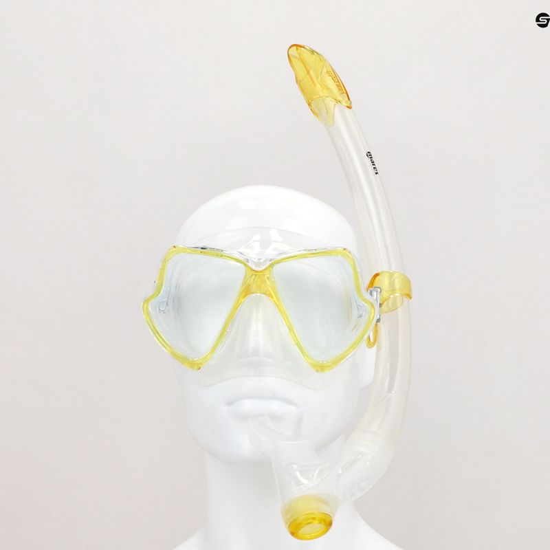 Set da immersione Mares Wahoo chiaro/giallo 3