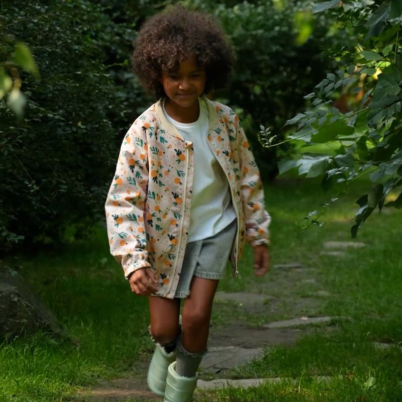 Giacca da bambino KID STORY Bio Finishing arancione 12