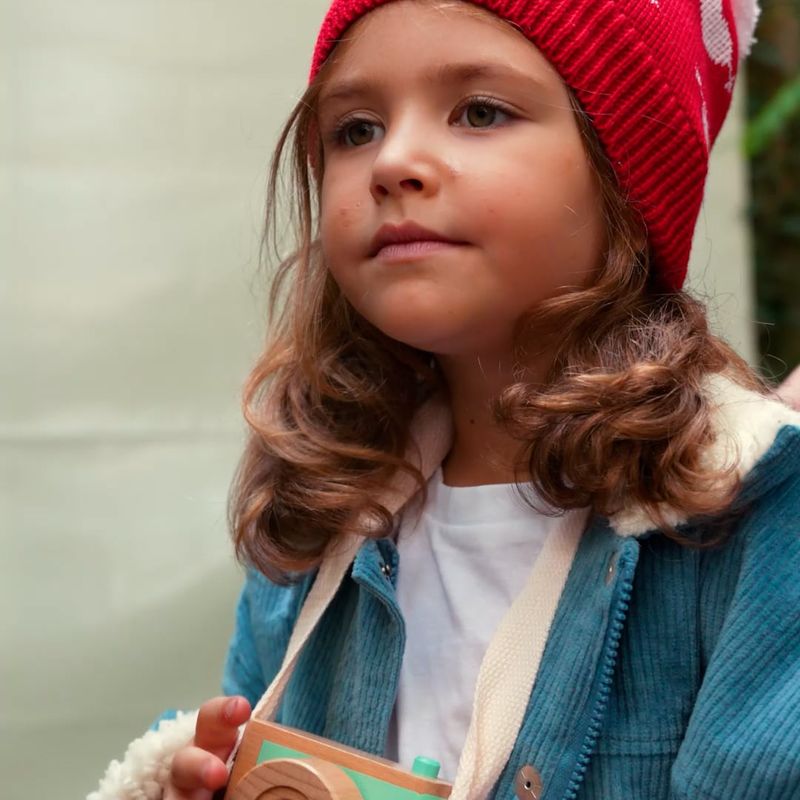 KID STORY berretto invernale per bambini Merino sweet heart 8