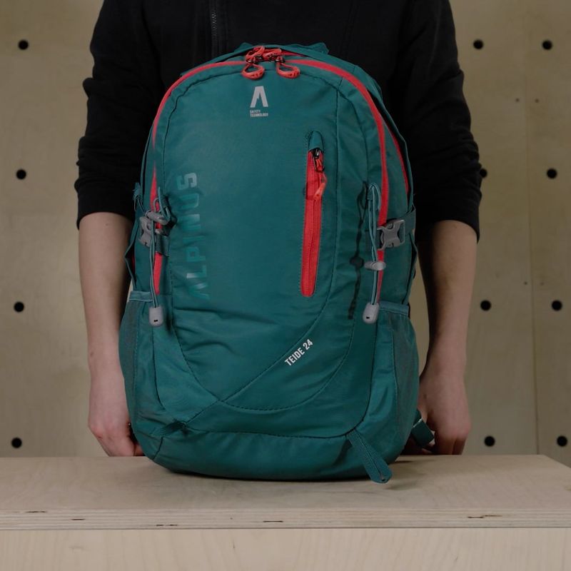 Alpinus Teide 24 l zaino da trekking verde lime 10
