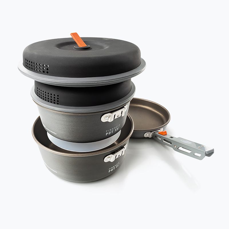 GSI Outdoors Pinnacle Base Camper Piccolo Set di pentole anodizzate
