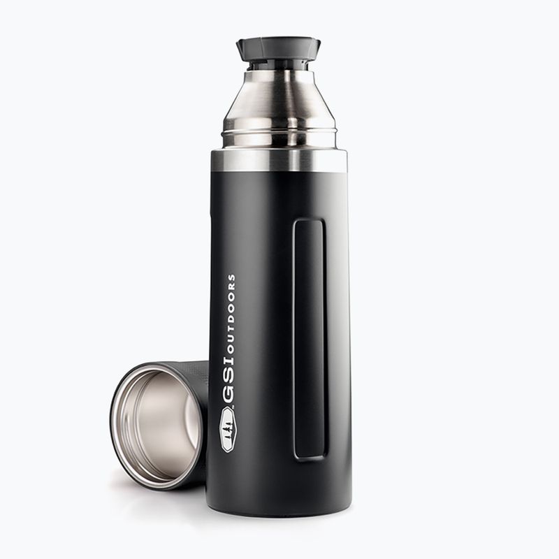 GSI Outdoors Glacier Stainless Vacuum Bottle 1000 ml nero 2