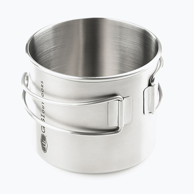 GSI Outdoors Glacier Tazza/bottiglia inox 591 ml spazzolato 2