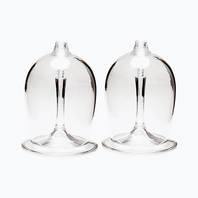GSI Outdoors Bicchieri da vino a nido 2 pezzi trasparenti 2