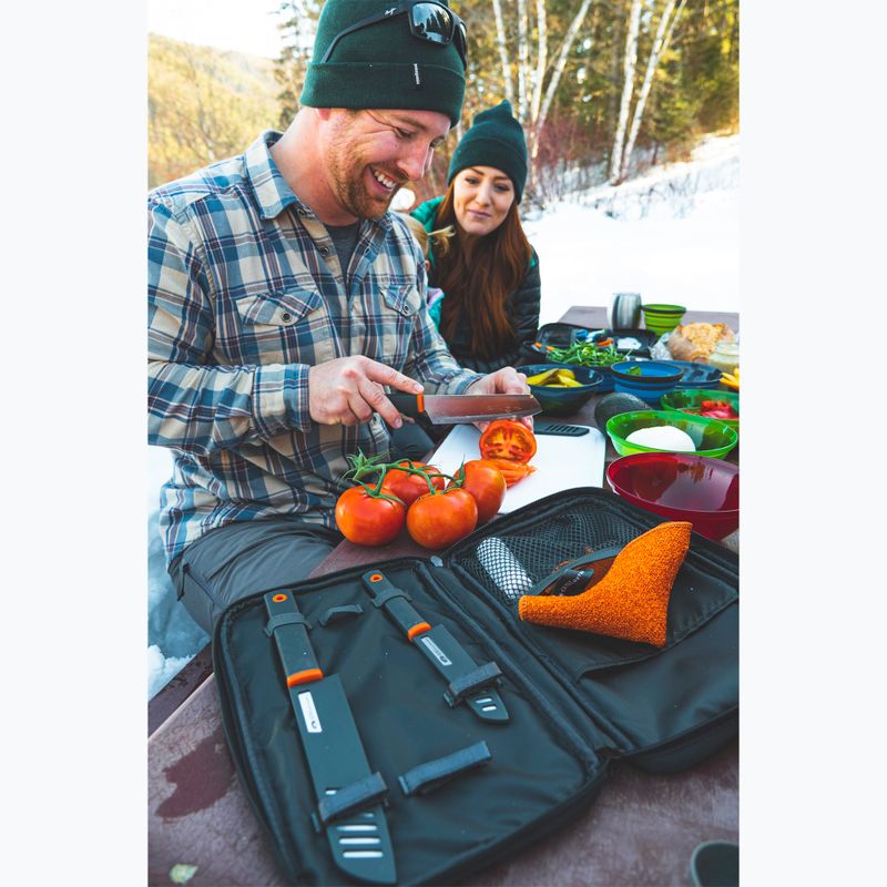 GSI Outdoors Set di coltelli Santoku 7 pezzi grigio 3