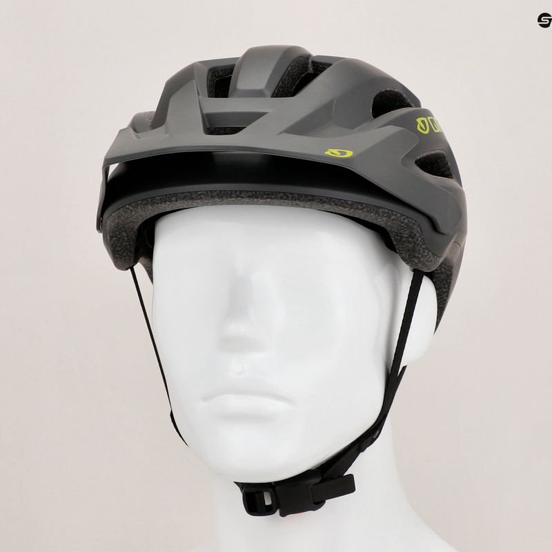 Giro Fixture II casco da bicicletta nero caldo opaco 9