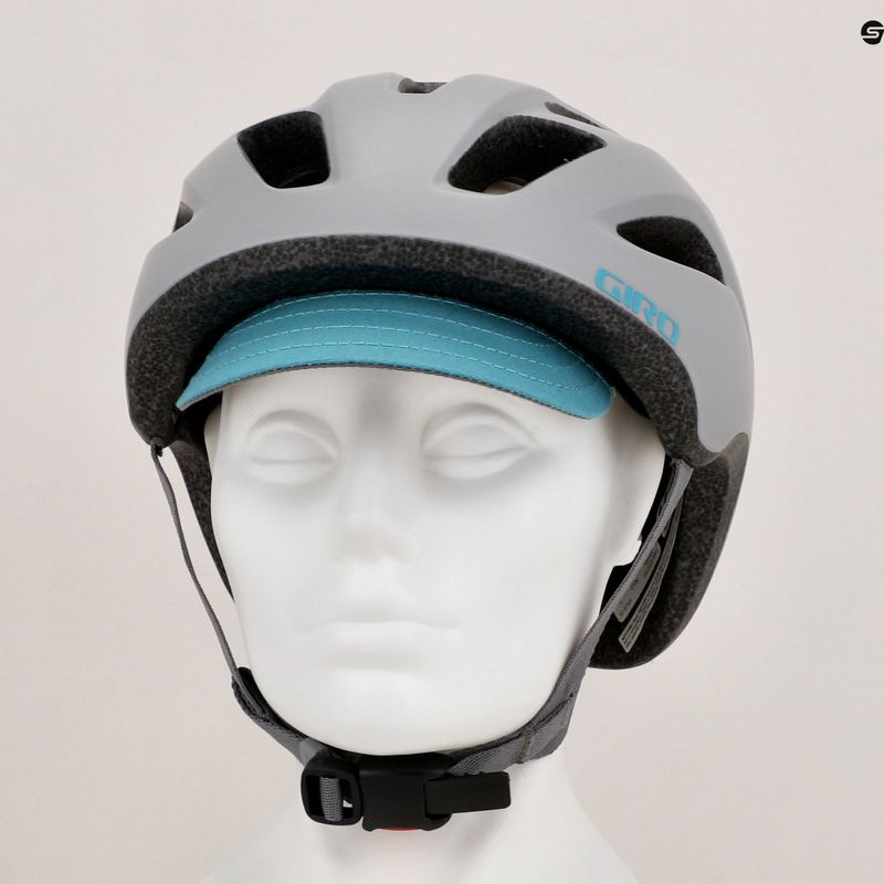 Casco da bici Giro Trella grigio opaco verde scuro 10