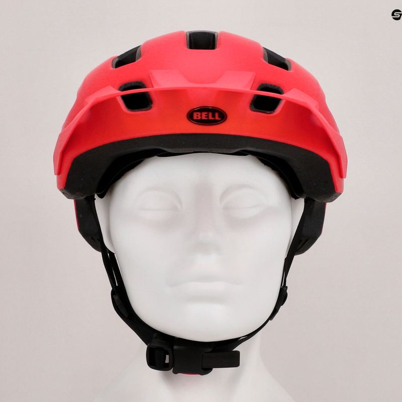 Casco da bici per bambini Bell Nomad 2 Jr rosso opaco 11