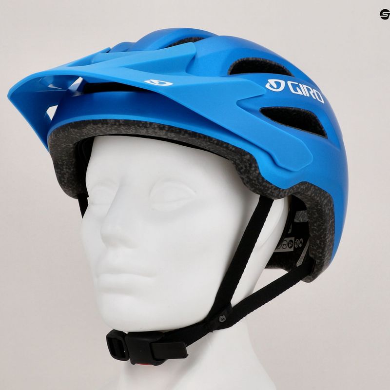 Giro Fixture II Integrated MIPS casco da bici per bambini blu ano opaco 8