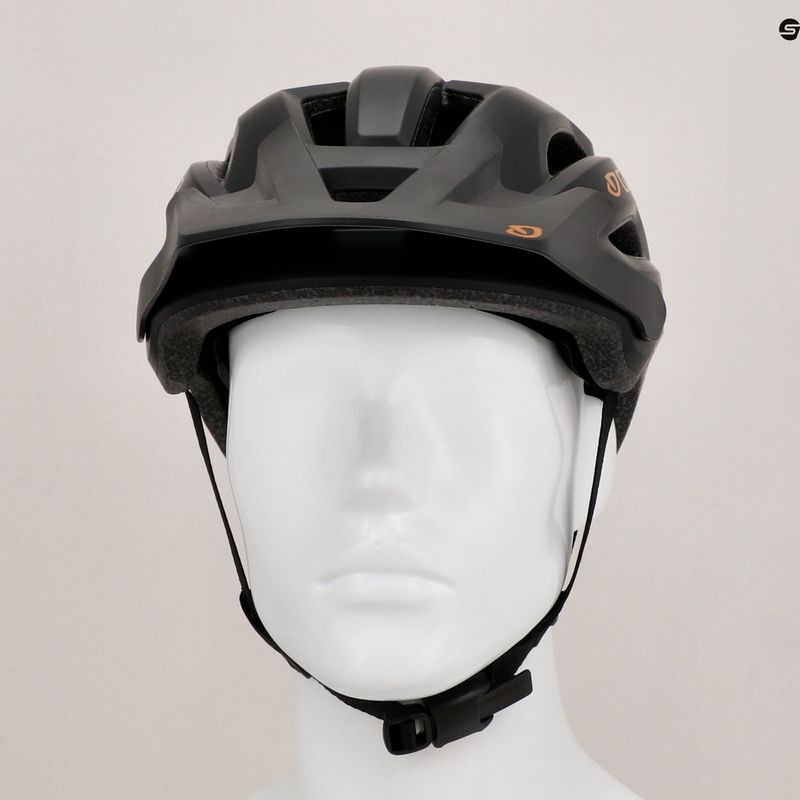 Giro Fixture II casco da bici verde trail nero opaco 9