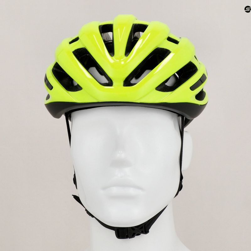 Casco da bici Giro Agilis Integrated MIPS, giallo intenso 9