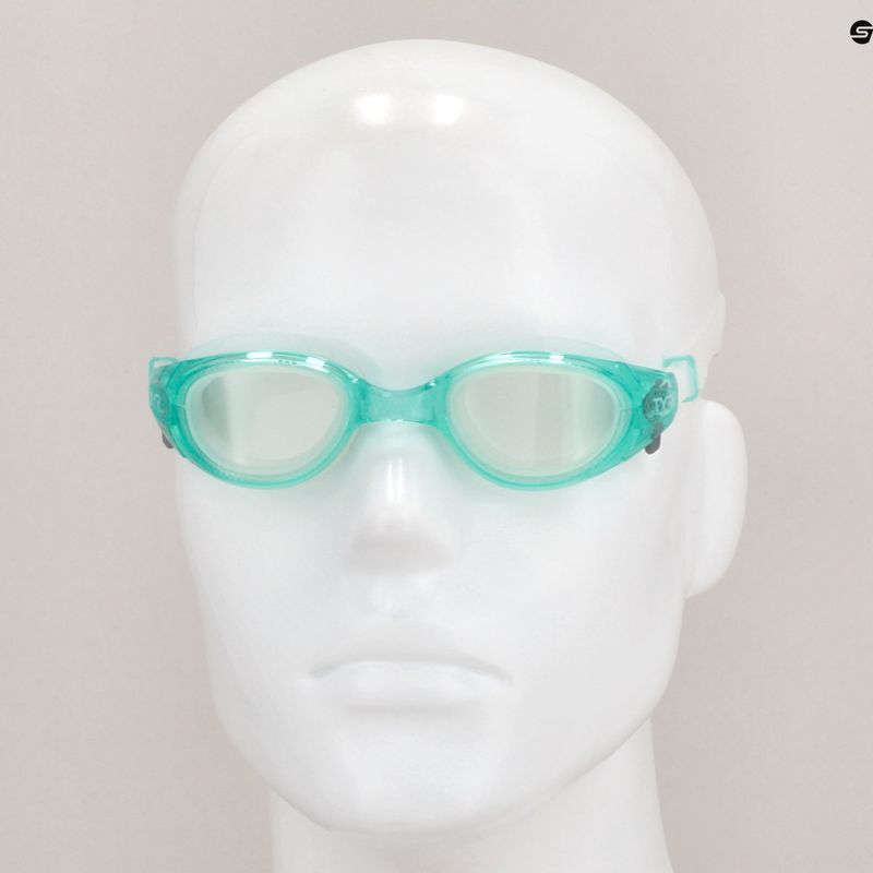 Occhiali da nuoto da donna TYR Special Ops 3.0 Femme Transition chiaro/menta 7