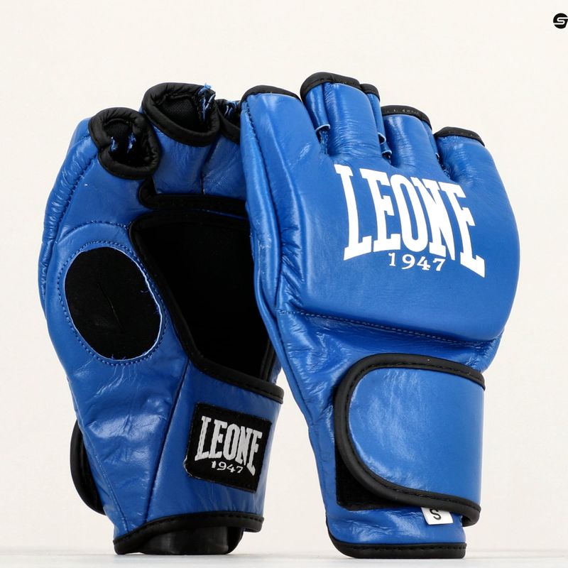 LEONE 1947 Guanti da grappling MMA Contest blu 8