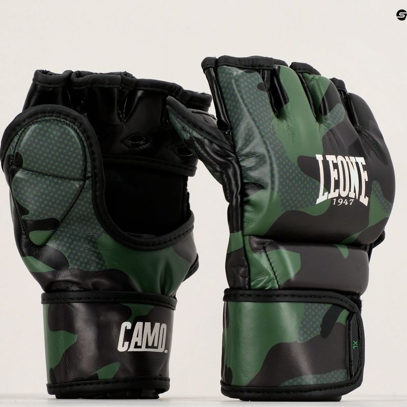 LEONE 1947 Guanti da grappling mimetici MMA verde mimetico 16