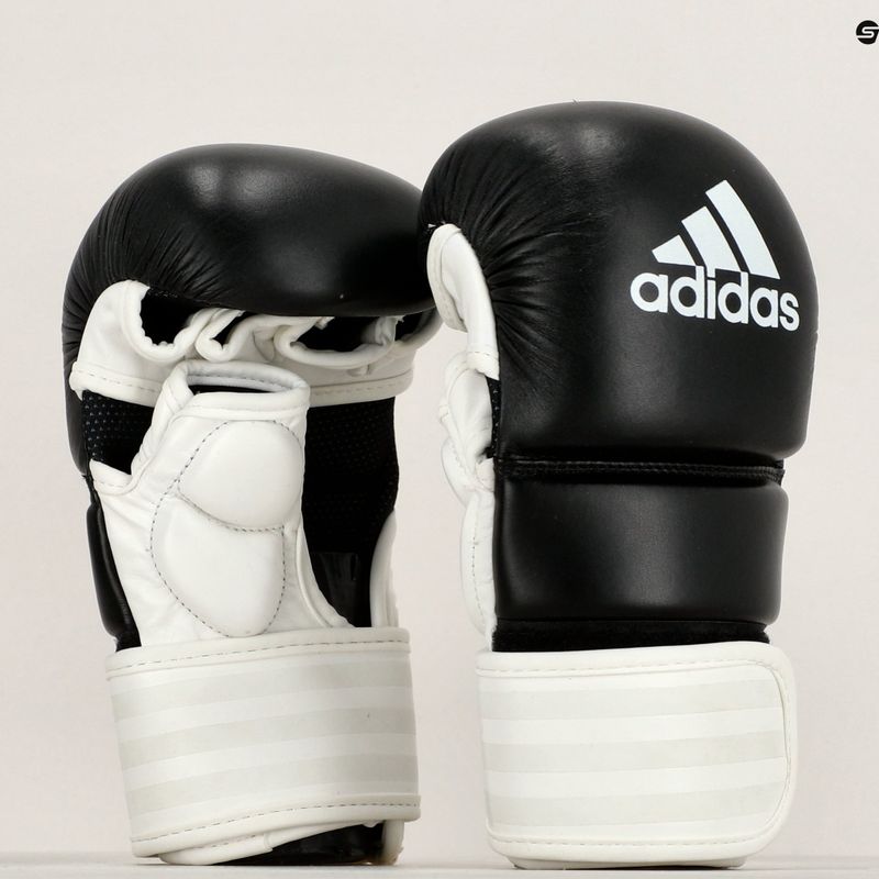 Guanti da grappling Adidas bianchi ADICSG061 7