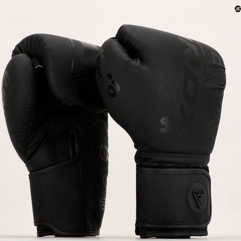 Guantoni da boxe RDX F6 nero opaco 7