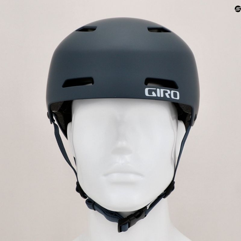 Casco Giro Quarter FS grigio portaro opaco 12