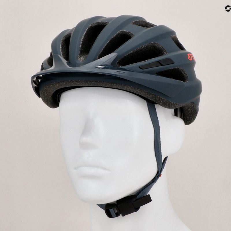 Casco da bicicletta Giro Register grigio portaro opaco 9