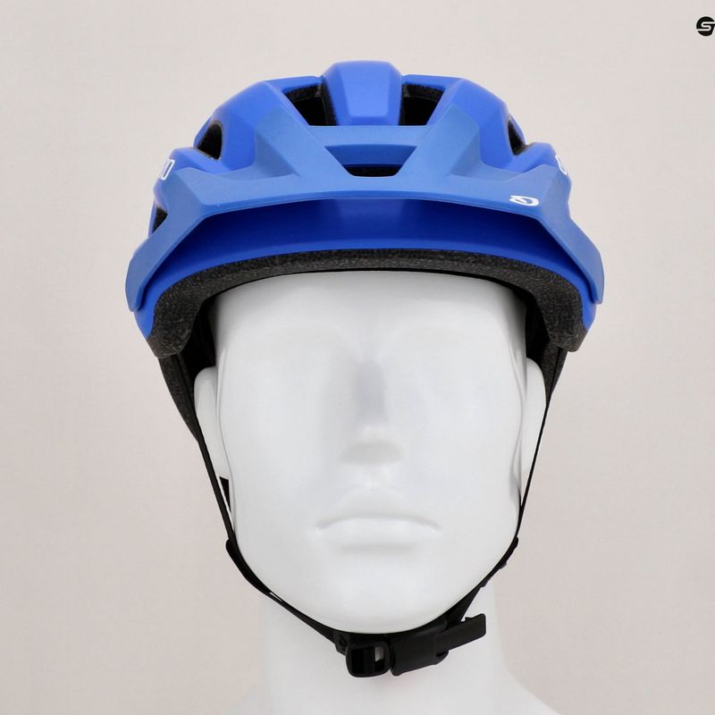 Giro Fixture II casco da bicicletta con finiture opache blu 9