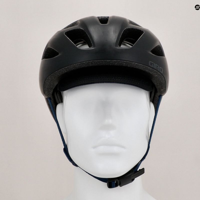 Giro Cormick Integrated MIPS casco da bicicletta nero opaco/blu scuro 10