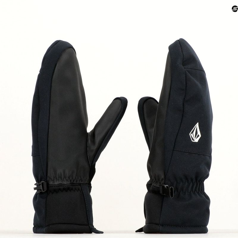 Guanto da snowboard da donna Volcom Upland Mitt nero 10