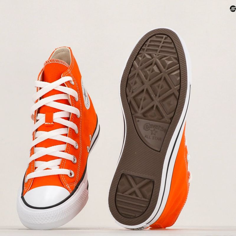 Scarpe da ginnastica Converse Chuck Taylor All Star Hi arancione/bianco/nero 9