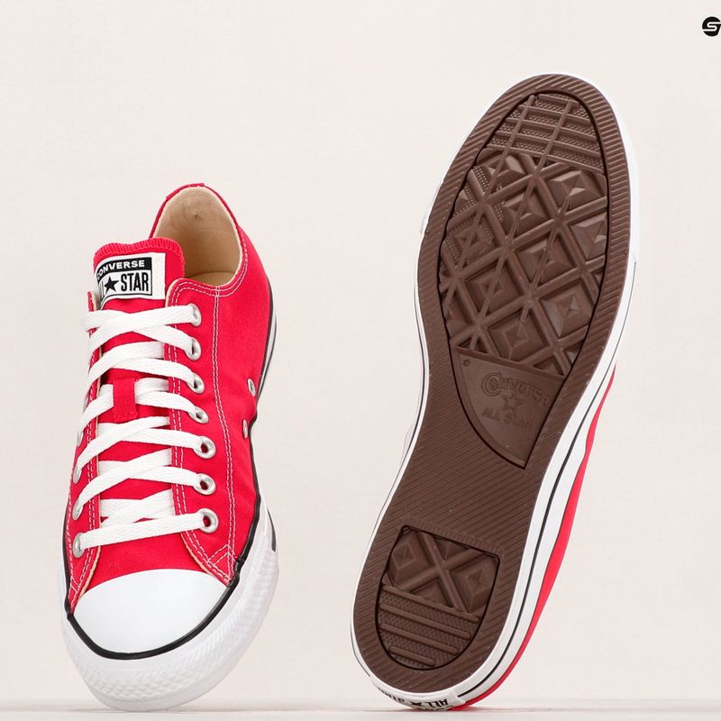Scarpe da ginnastica Converse Chuck Taylor All Star Classic Ox rosso 8