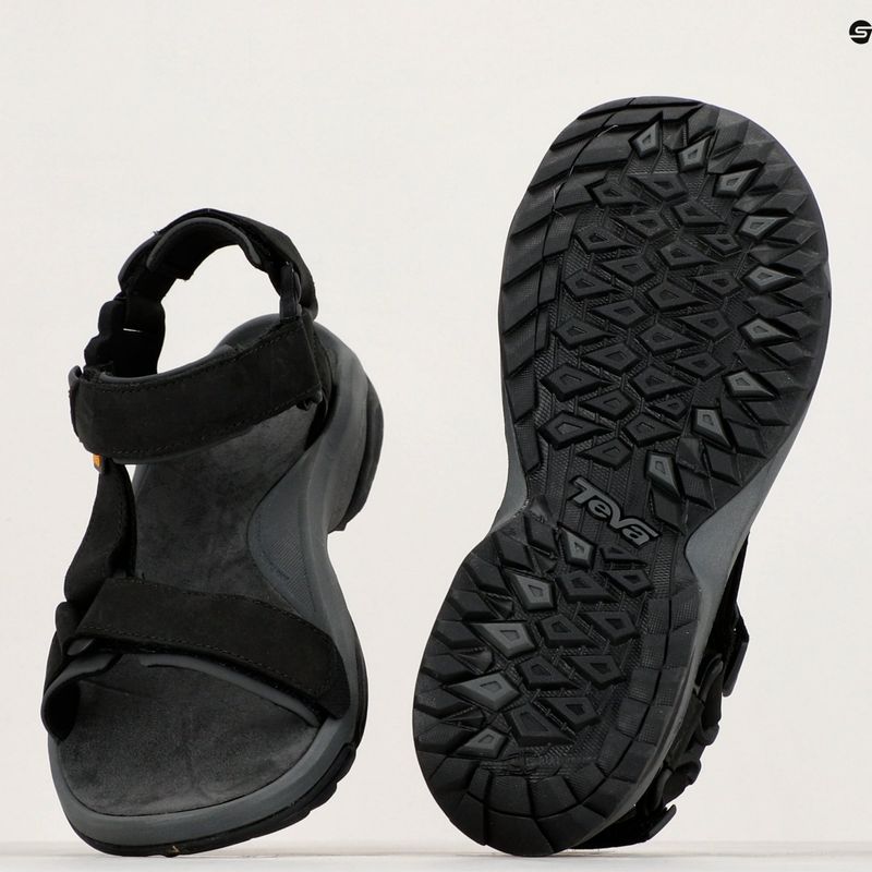 Sandali Teva Terra Fi Lite Leather da uomo, nero 8
