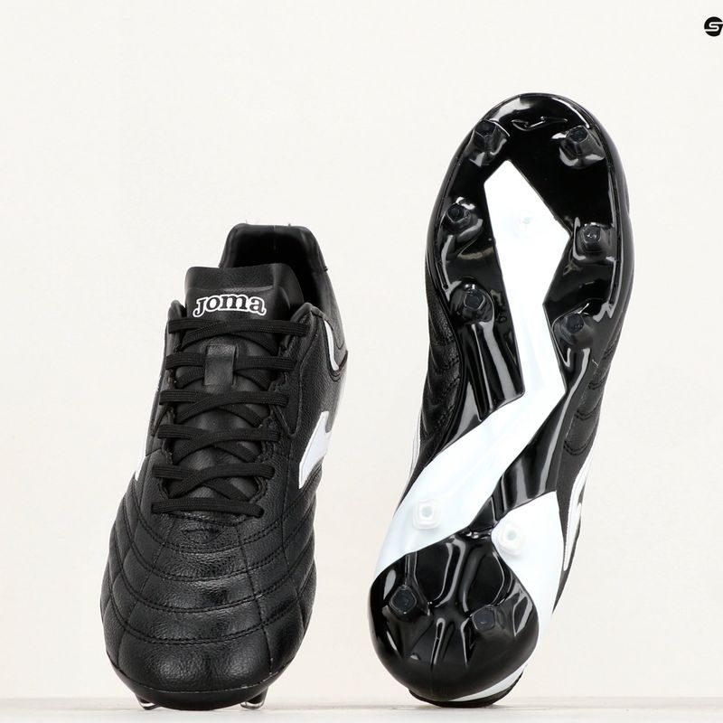 Scarpe da calcio Joma Aguila Cup FG bianco/nero da uomo 8