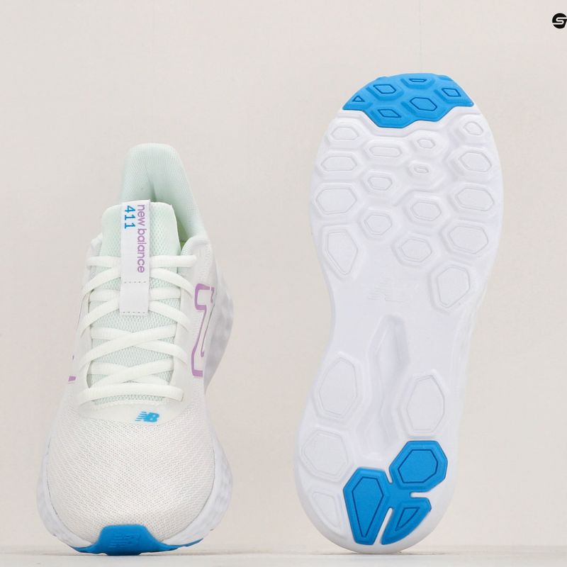 Scarpe da corsa da donna New Balance 411 v3 bianco 8