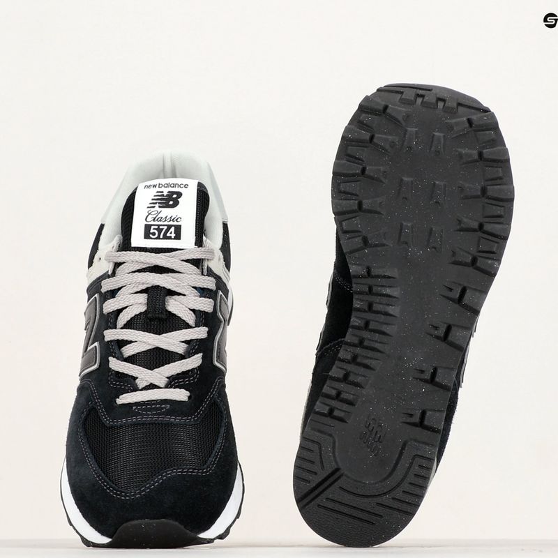 Scarpe  New Balance 574 black/grey 8