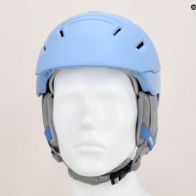 Casco da sci Briko Crystal X donna blu/bianco opaco 8