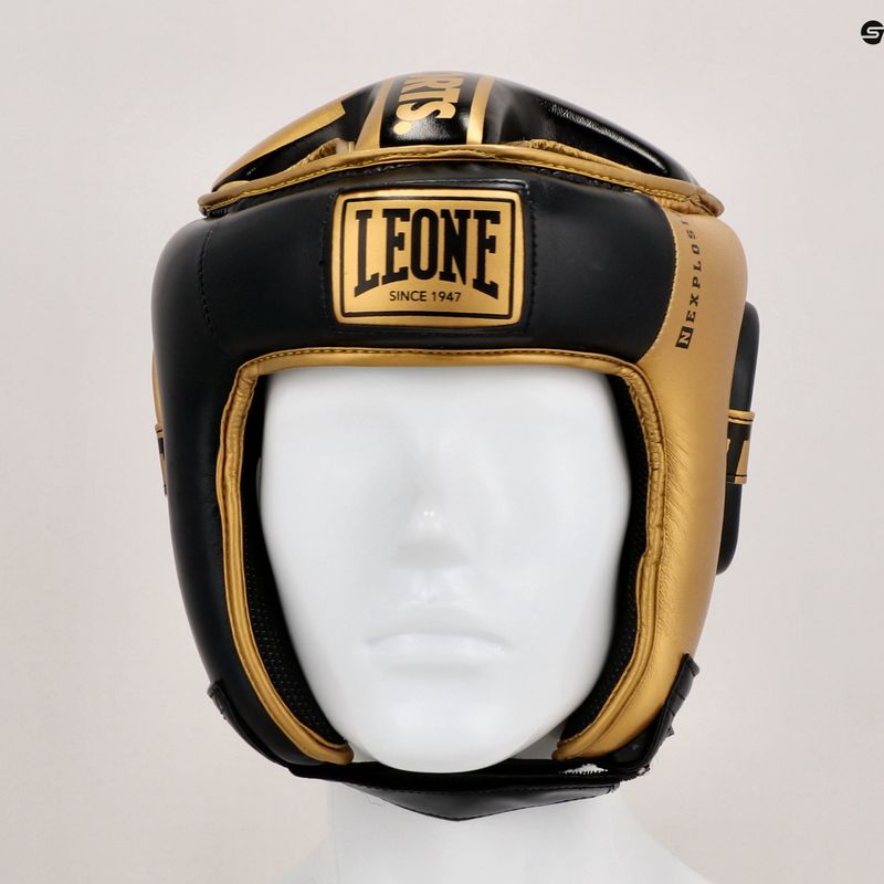 Casco da boxe LEONE 1947 Nexplosion oro 6