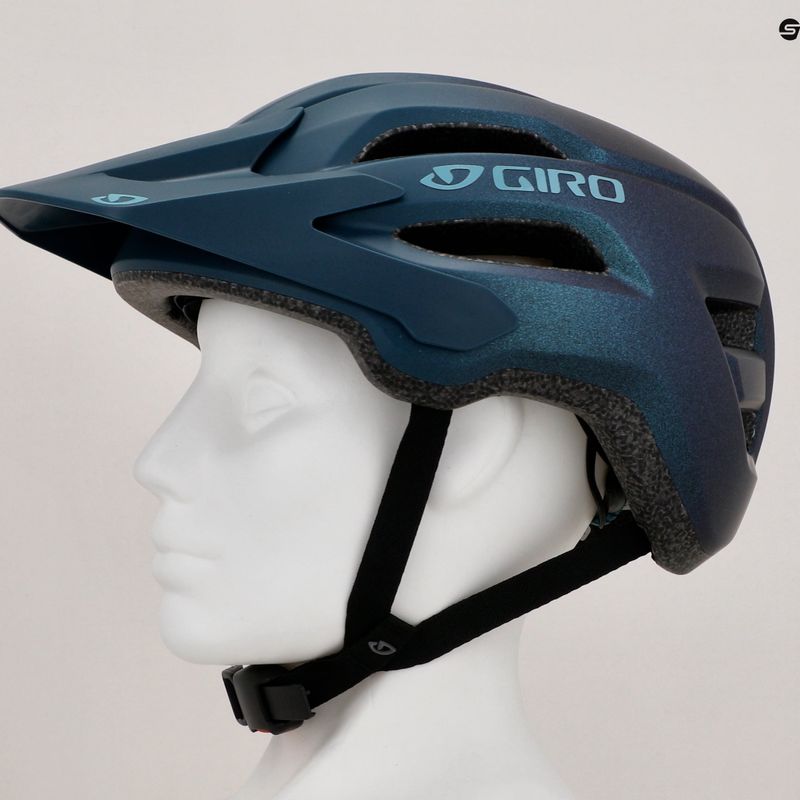 Casco bici donna Giro Fixture II W opaco ano harbor blue fade 8