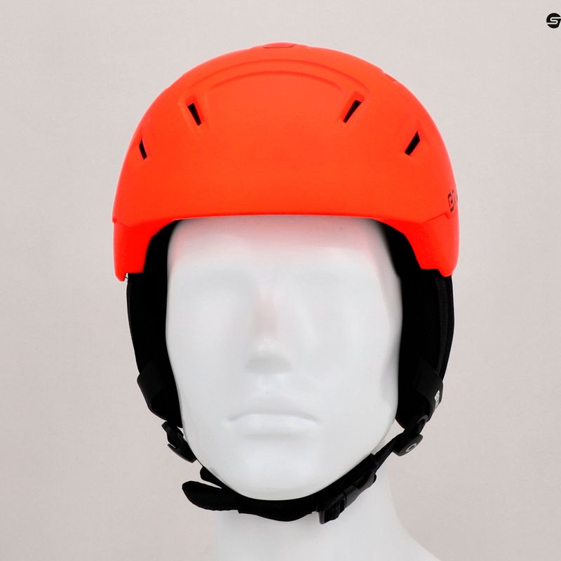 Casco da sci Briko Storm X arancione/nero opaco 8