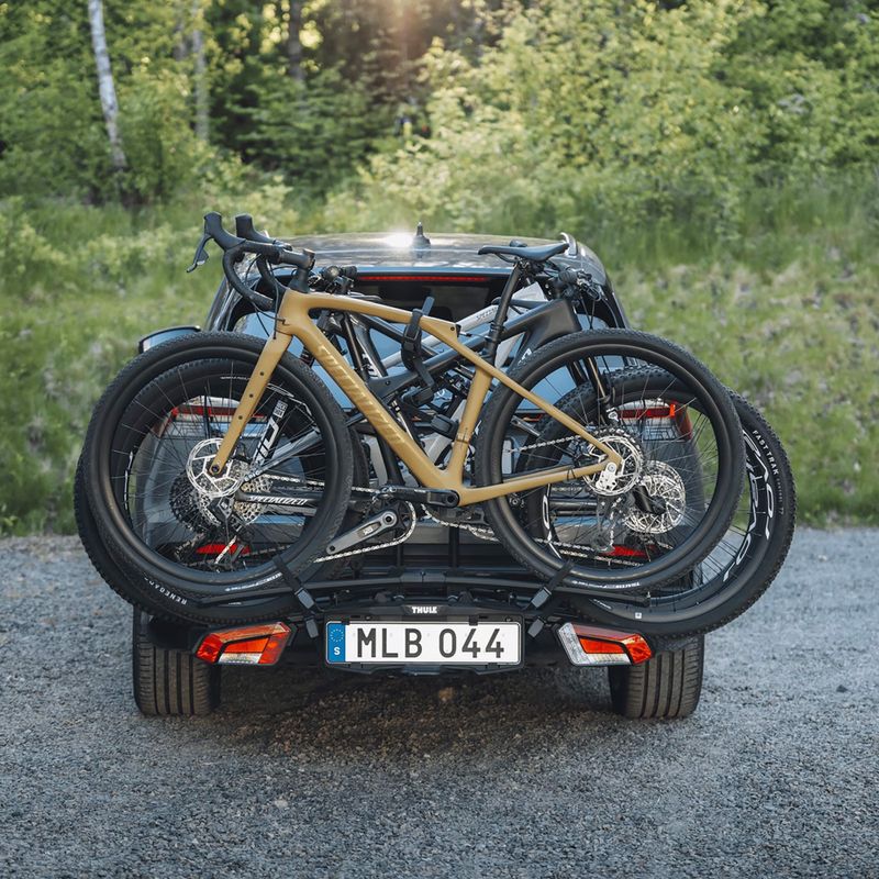 Portabici con gancio Thule EasyFold 3 2Bike nero 5