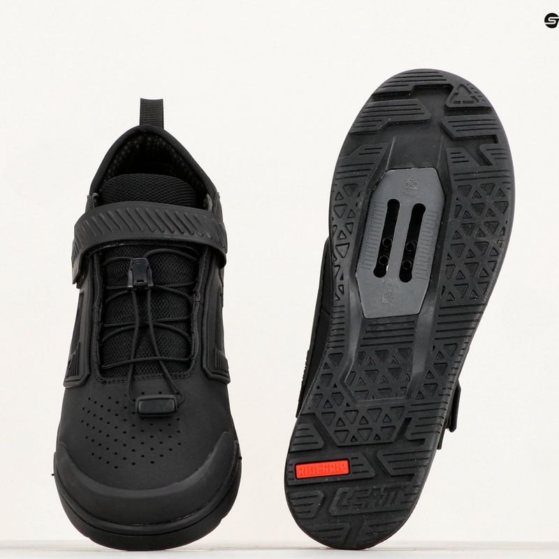 Scarpe da ciclismo da uomo Leatt 4.0 Clip nero 10