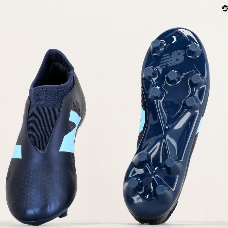 Scarpe da calcio per bambini New Balance Tekela Magique JNR FG V4+ nb navy 8