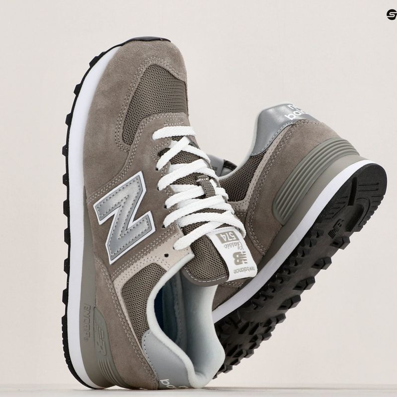 Scarpe New Balance uomo 574 grigio 8