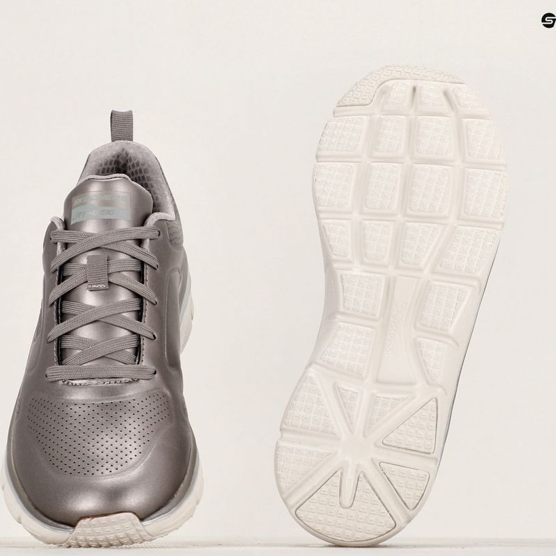 SKECHERS Moda Fit Glow Up peltro scarpe da donna 8