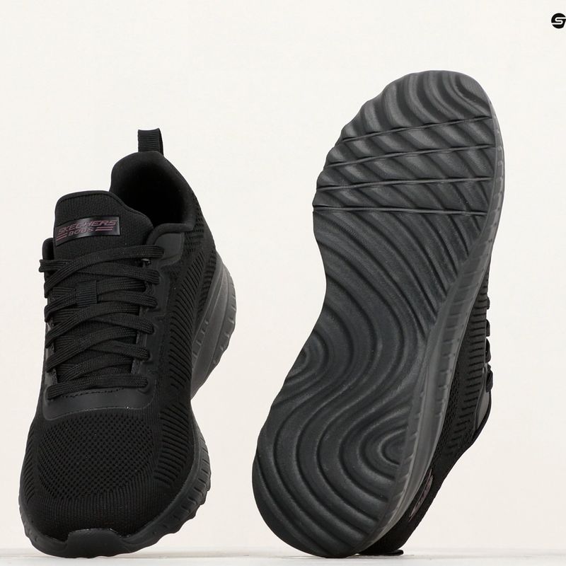 Scarpe da donna SKECHERS Bobs Squad Chaos Face Off nero 8