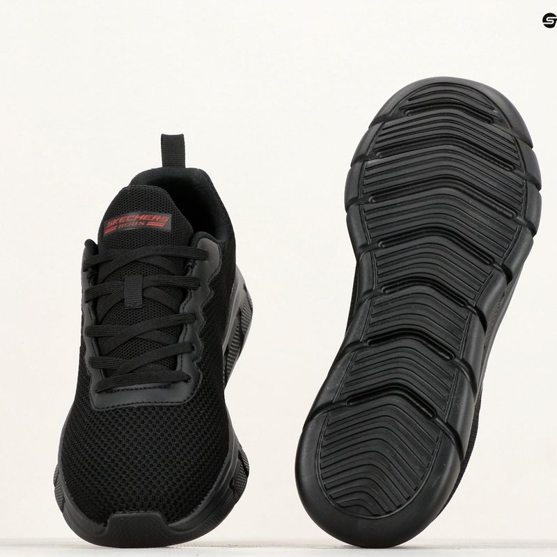 Scarpe da uomo SKECHERS Bobs B Flex Chill Edge nero 8