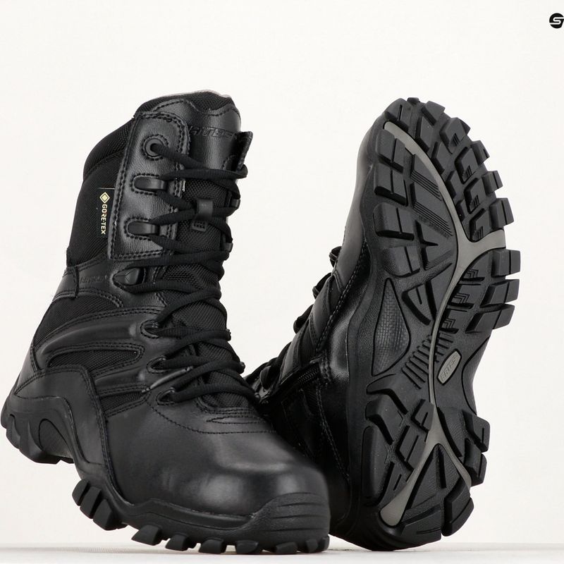 Scarpe Bates da uomo Delta 8 Side Zip Gore-Tex nero 9