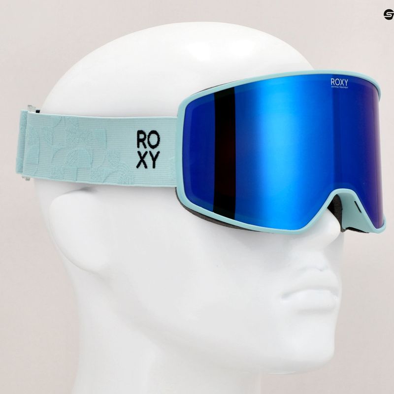 Occhiali da snowboard da donna ROXY Storm fair aqua/ml blu 8