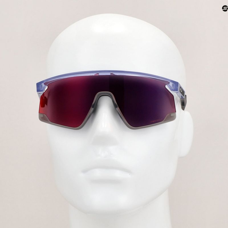 Occhiali da sole Oakley Bxtr translucent lilac/prizm road 9