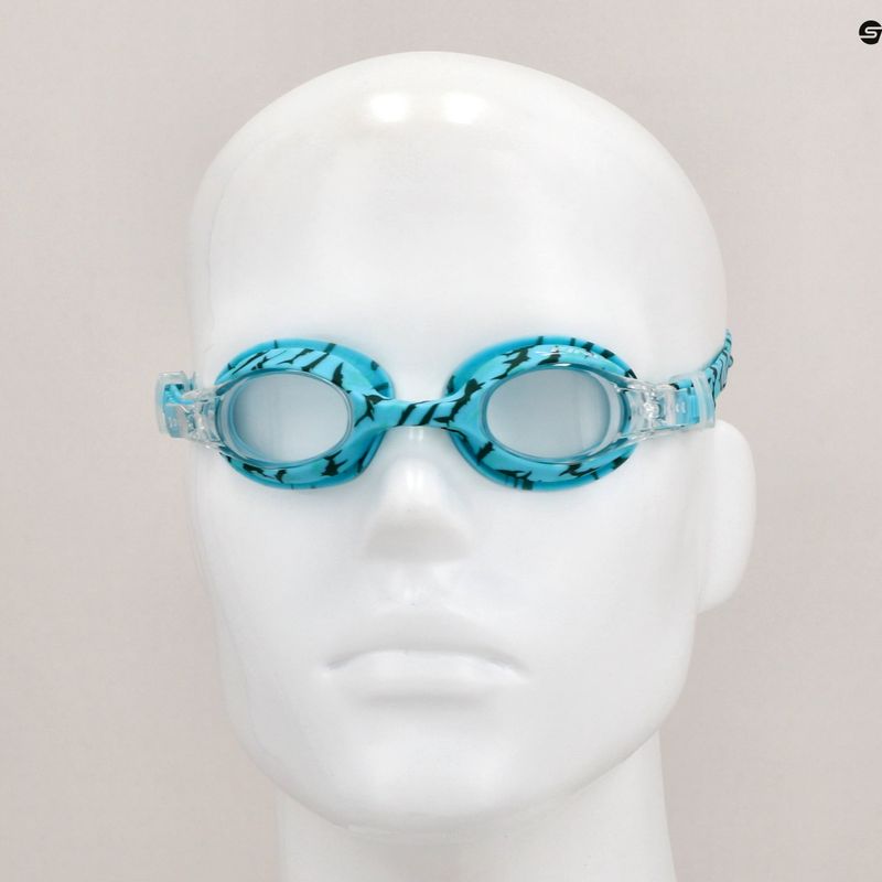 Occhialini da nuoto FINIS Adventure squalo blu 10