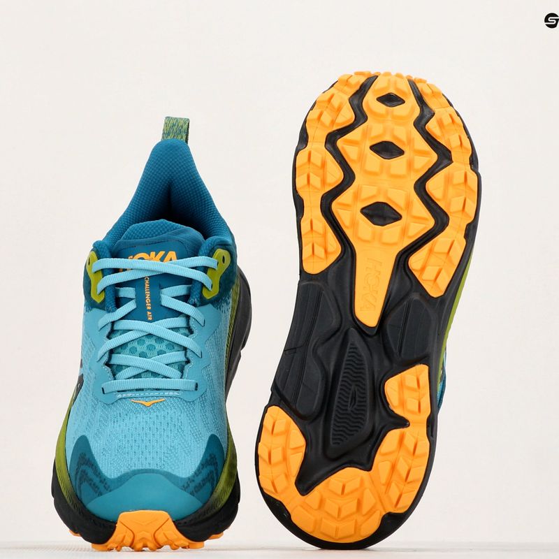 Scarpe da corsa da uomo HOKA Challenger ATR 7 GTX ocean mist/deep lagoon 8
